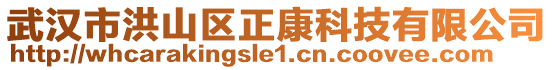 武漢市洪山區(qū)正康科技有限公司