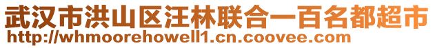 武漢市洪山區(qū)汪林聯(lián)合一百名都超市