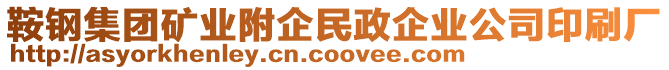 鞍钢集团矿业附企民政企业公司印刷厂