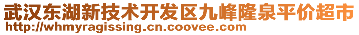 武漢東湖新技術(shù)開發(fā)區(qū)九峰隆泉平價超市