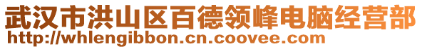 武漢市洪山區(qū)百德領(lǐng)峰電腦經(jīng)營(yíng)部