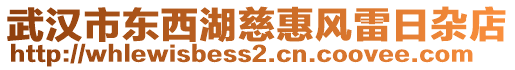 武漢市東西湖慈惠風雷日雜店