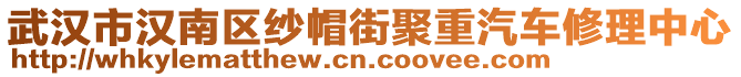 武漢市漢南區(qū)紗帽街聚重汽車修理中心