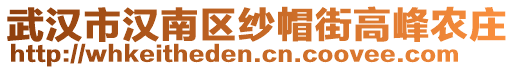 武漢市漢南區(qū)紗帽街高峰農(nóng)莊