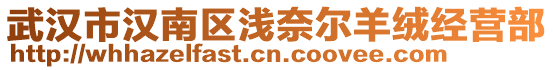 武漢市漢南區(qū)淺奈爾羊絨經營部