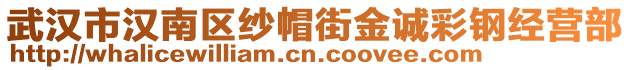 武漢市漢南區(qū)紗帽街金誠(chéng)彩鋼經(jīng)營(yíng)部