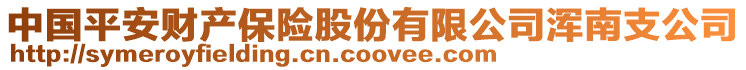 中国平安财产保险股份有限公司浑南支公司