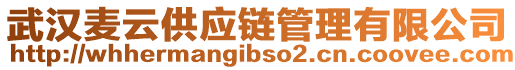 武漢麥云供應(yīng)鏈管理有限公司