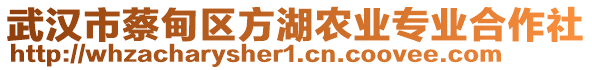 武漢市蔡甸區(qū)方湖農(nóng)業(yè)專業(yè)合作社