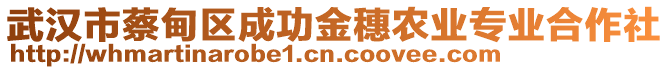 武漢市蔡甸區(qū)成功金穗農(nóng)業(yè)專業(yè)合作社