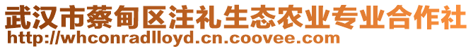 武漢市蔡甸區(qū)注禮生態(tài)農(nóng)業(yè)專業(yè)合作社