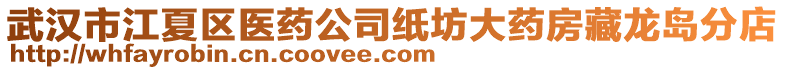 武漢市江夏區(qū)醫(yī)藥公司紙坊大藥房藏龍島分店