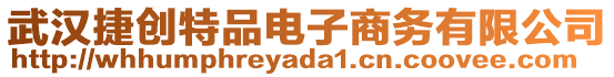 武漢捷創特品電子商務有限公司