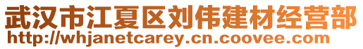 武漢市江夏區(qū)劉偉建材經(jīng)營(yíng)部
