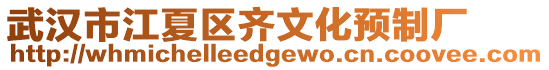 武漢市江夏區(qū)齊文化預(yù)制廠