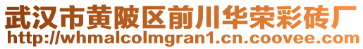 武漢市黃陂區(qū)前川華榮彩磚廠