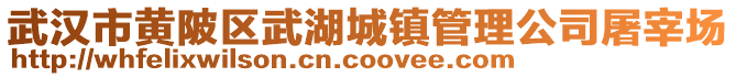 武漢市黃陂區武湖城鎮管理公司屠宰場