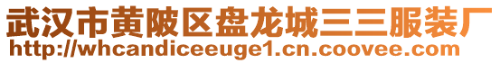 武漢市黃陂區盤龍城三三服裝廠