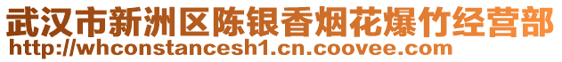 武漢市新洲區(qū)陳銀香煙花爆竹經(jīng)營(yíng)部