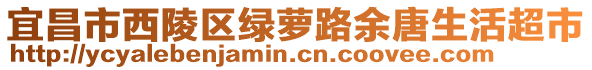 宜昌市西陵區(qū)綠蘿路余唐生活超市