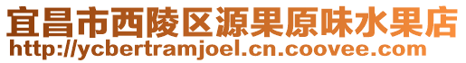 宜昌市西陵區源果原味水果店