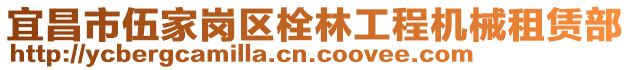 宜昌市伍家崗區(qū)栓林工程機械租賃部