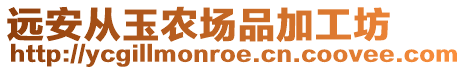 遠(yuǎn)安從玉農(nóng)場(chǎng)品加工坊