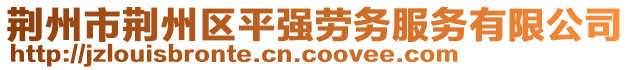 荊州市荊州區(qū)平強勞務服務有限公司