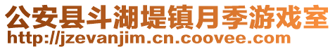 公安縣斗湖堤鎮(zhèn)月季游戲室