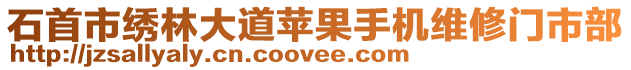 石首市繡林大道蘋果手機維修門市部