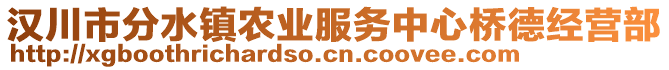 漢川市分水鎮(zhèn)農(nóng)業(yè)服務(wù)中心橋德經(jīng)營部