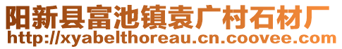 陽新縣富池鎮(zhèn)袁廣村石材廠