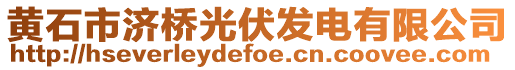 黃石市濟橋光伏發(fā)電有限公司