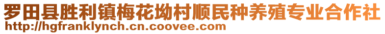 羅田縣勝利鎮(zhèn)梅花坳村順民種養(yǎng)殖專業(yè)合作社