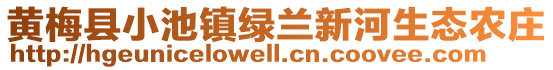 黃梅縣小池鎮(zhèn)綠蘭新河生態(tài)農(nóng)莊