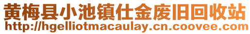 黃梅縣小池鎮(zhèn)仕金廢舊回收站