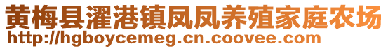 黃梅縣濯港鎮(zhèn)鳳鳳養(yǎng)殖家庭農(nóng)場