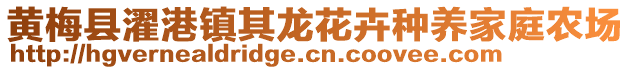 黃梅縣濯港鎮(zhèn)其龍花卉種養(yǎng)家庭農(nóng)場(chǎng)