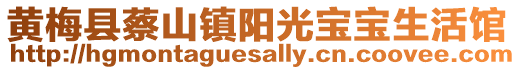 黃梅縣蔡山鎮(zhèn)陽光寶寶生活館