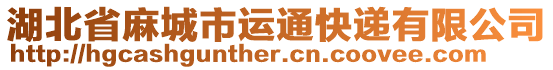 湖北省麻城市運通快遞有限公司