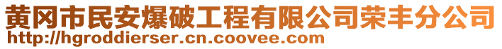 黃岡市民安爆破工程有限公司榮豐分公司