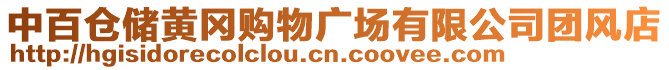 中百倉(cāng)儲(chǔ)黃岡購(gòu)物廣場(chǎng)有限公司團(tuán)風(fēng)店