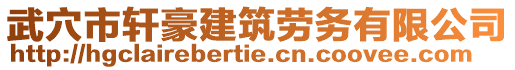 武穴市軒豪建筑勞務(wù)有限公司