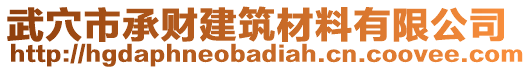 武穴市承財建筑材料有限公司