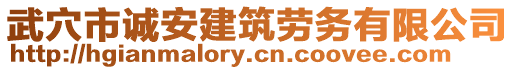 武穴市誠安建筑勞務(wù)有限公司