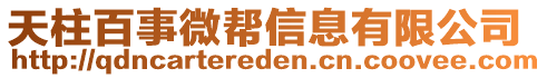 天柱百事微帮信息有限公司