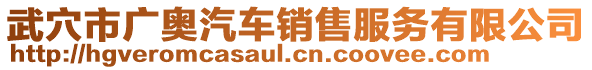 武穴市廣奧汽車銷售服務(wù)有限公司