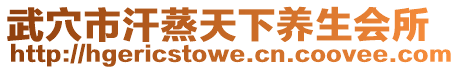 武穴市汗蒸天下養(yǎng)生會(huì)所
