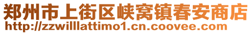 鄭州市上街區(qū)峽窩鎮(zhèn)春安商店