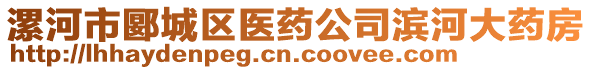 漯河市郾城區(qū)醫(yī)藥公司濱河大藥房